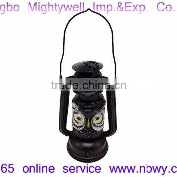 Halloween Lantern Creative Colourful LED Novelty Owl Camping Light