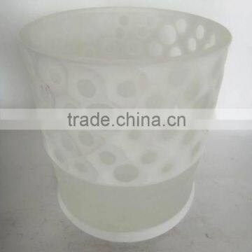 Glass Candle Holder for Tealight, Votive, Halloween Decoration photo-4