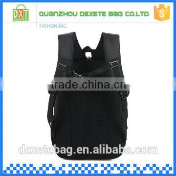 Customized size black polyester waterproof laptop notebook backpack