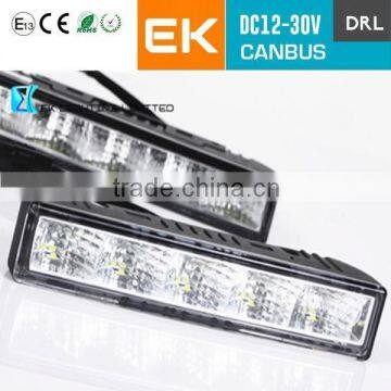 EK Universal LED Daylight Outdoor LED Recessed Light 12v LED Recessed Light waterproof auto car led daytime running light