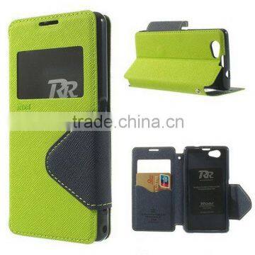 Wholesale Cell Phone Accessories Leather Flip Case For Huawei Ascend P7