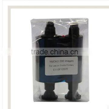 Compatible Evolis R3011 YMCKO Color Ribbon, 200 Prints
