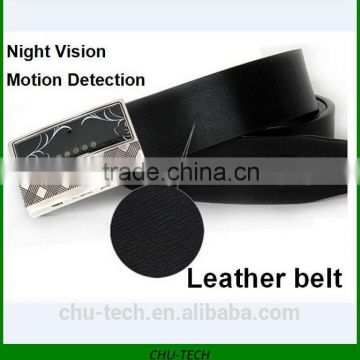 1080P Leather belt Camera Night Vision motion detection