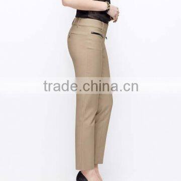 Elegant Comfortable Luxe Cotton Slim Ankle Pant photo-2