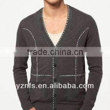 2013 Fashion Knitted new desgin autumn coat Man shirts