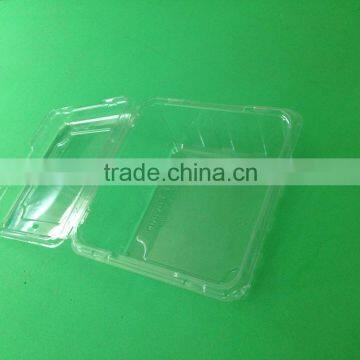 Disposable fruit folding plastic tray
