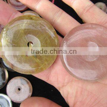 natural rough crystal quartz beads