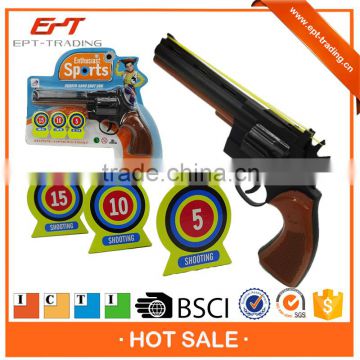 Cheap gun funny rubber shoot toy gun for kids