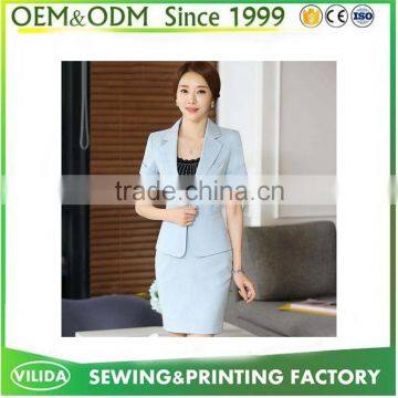 OEM Factory New Ladies OL Office Formal Dress Blazers Lady Slim Fit Suit OEM photo-2