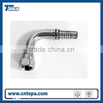 22291 BSP Flat Fitting 90 Degree BSP Female Flat seal fitting flat pipe clamp fitting