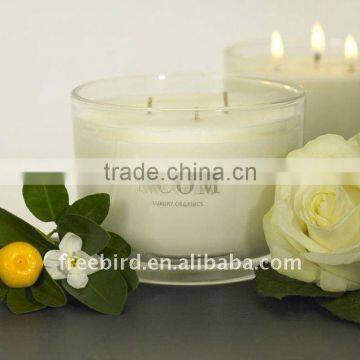 Scented Soy Candles in large glass jar