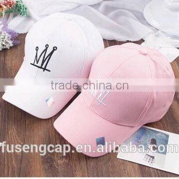 6 Panel Cotton Flat Embroiderd Baseball Cap photo-3