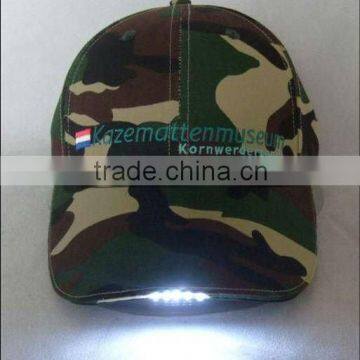 Promotion camouflage led caps
