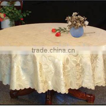 JACQUARD POLYESTER TABLE CLOTH - ZTD-1001