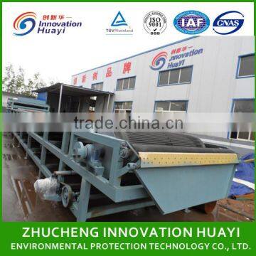 continuous horizontal vacuum belt filter press