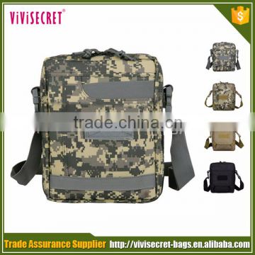 Lightweight Colourful student shoulder messenger bag army military