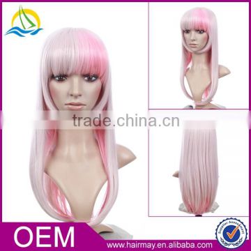 Hatsune miku cheap synthetic japanese hot cosplay china wig supplier