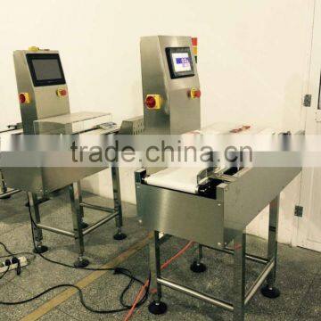 automatic weight detecting checkweigher