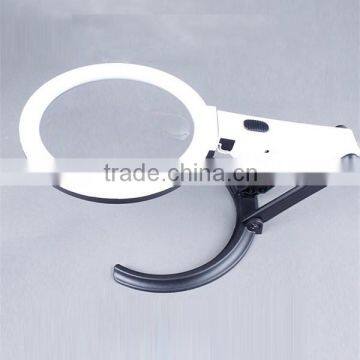 10 LED Light Stand Magnifiers Desktop Magnifier Electronic Magnifier photo-3