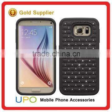 [UPO] Fancy Bling Diamond Plastic Silicon Cell Phone Case for Samsung Galaxy S7 Edge Plus photo-5