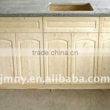 solid wood knotty pine kitchen cabinet door