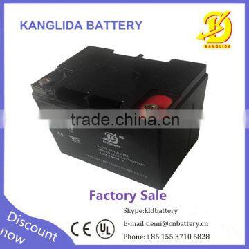 KLD Brand Sealed lead acid battery 12v24ah with low price high quality