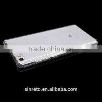 Shockproof Phone Transparent Silicone Case Security Airbag Anti-knock Cover Case For Xiaomi M5 photo-4