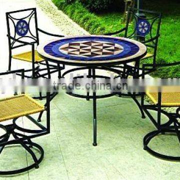 mosaic bistro set