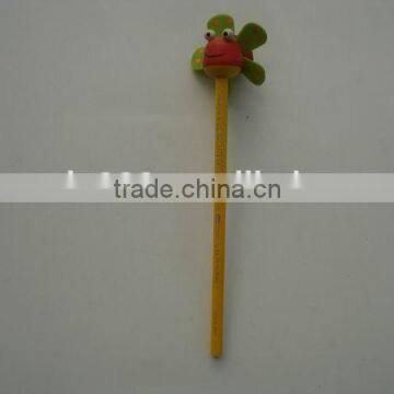 kids lovely 3D HB wooden pencil for promotion