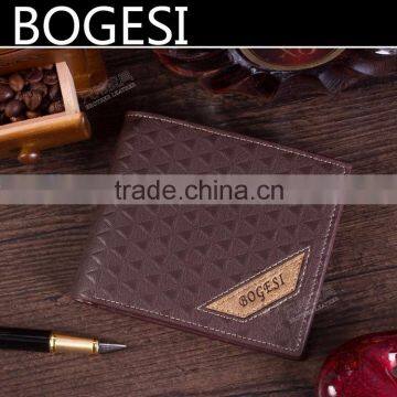 Hot Sale Durable Leather Men Wallet bogesi wallet