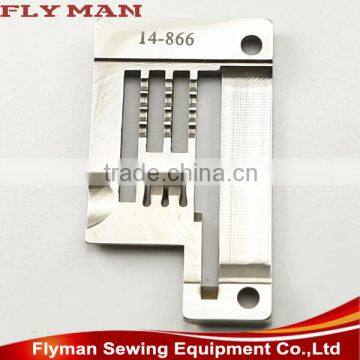 Needle plate for sewing machine 14-8166 sewing machine throat plate