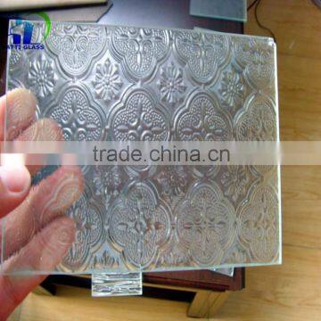 Clear/Colored Tempered Figured/Pattern Glass (Ocean, Diamond, Flora, Karatachi, Millennium, Mistlite, Nashiji e photo-2