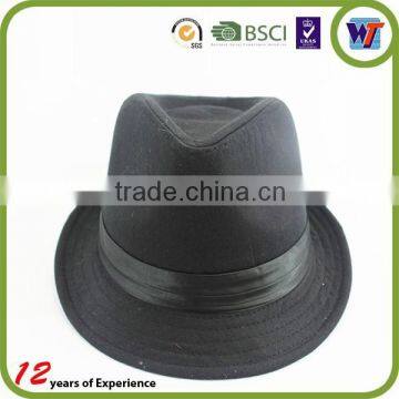 Black Style Winter Fedora Hat Fedora Hats photo-3