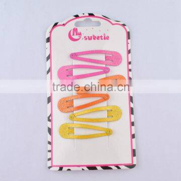 Christmas Gift Fashion Metal Glitter Hair Clips Channel photo-2