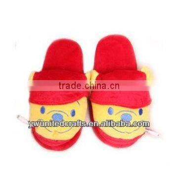 New Production Animal Shaped Cotton Warn Indoor Plush Slipper