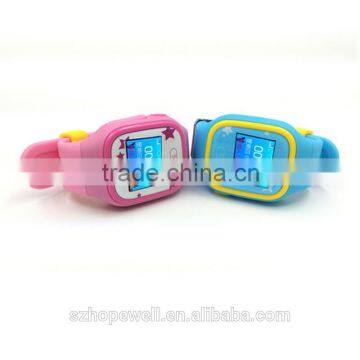 Manufacturer wholesale 2016 latest cheapest waterproof 3G mini MP3 kids gps watch