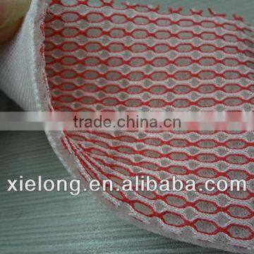 Double colors air fabric breathable mesh fabric for sports shoes