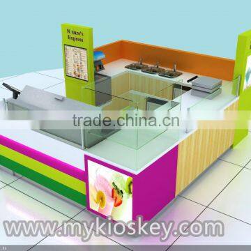 Made in China Retail Juice Shop Interior Design and Retail Juice Kiosk for Sale
