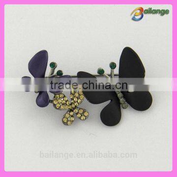 Beautiful magnetic rhinestone animal brooches for sale