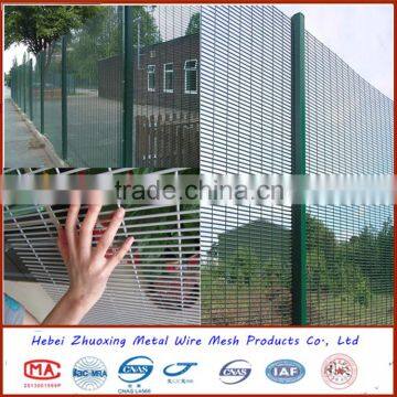 metal fence used as power plant outdoor anti climb 358 security fence panels