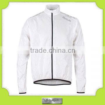 customized blank plain whtie nylon sports training jacket