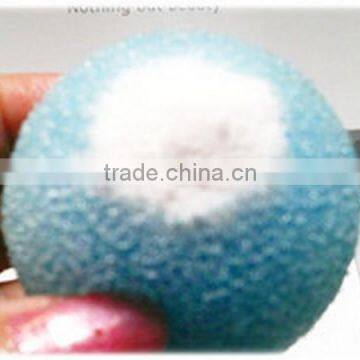 2014 New Arrive Magic Cleaning Face Sponge Ball White