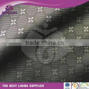 polyester viscose jacquard lining fabric 2016 design