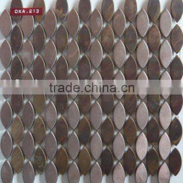 oval shape wall mosaic tile