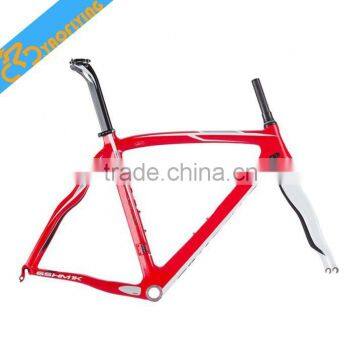 Professional Carbon Fiber Bike Frame,Red White China Carbon Bike Frame,Best Price Carbon Bike Frame on sale