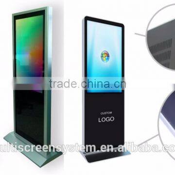 EKAA 46inch Coffee Shop Outdoor Floor Standing LCD LED Advertising Display Screen photo-2