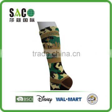 colourful camouflage jacquard sports socks