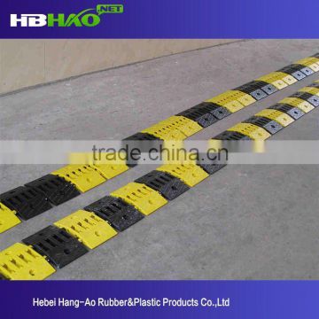 Hang-Ao company is manufacturer and supplier of highway warning rubber speed bump rubber speed bump and hump