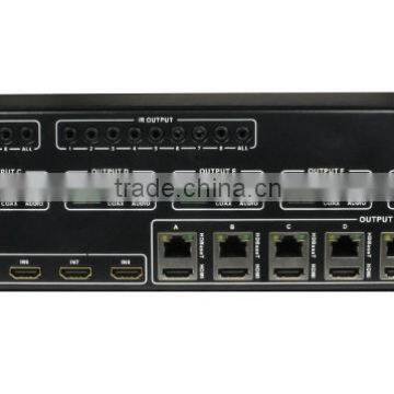 Factory price HDBaseT 8x8 HDMI Matrix over CAT5e/6/7, RS232,TCP/IP Control
