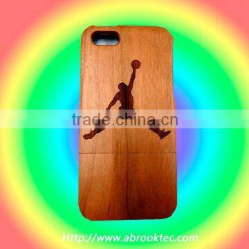 Custom Laser Logo Handmade for Bamboo Iphone 5 Case photo-4